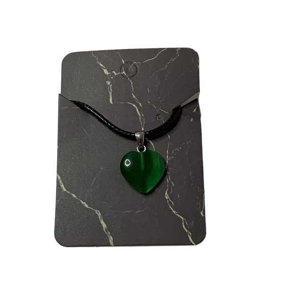 Crystal heart necklace - Picture 3 of 6